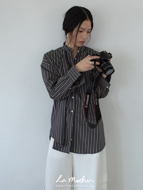領帶設計直條紋襯衫